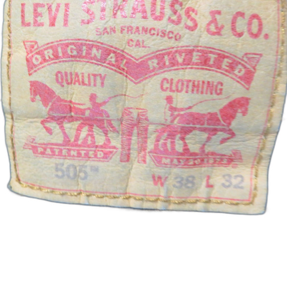 Men's Levi's 505 Regular Fit Jeans - Picture 4 of 6